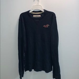 Men’s navy Hollister crewneck sweater